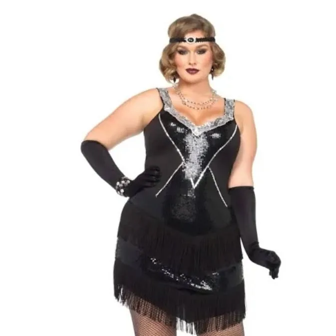 Disfraz de flapper